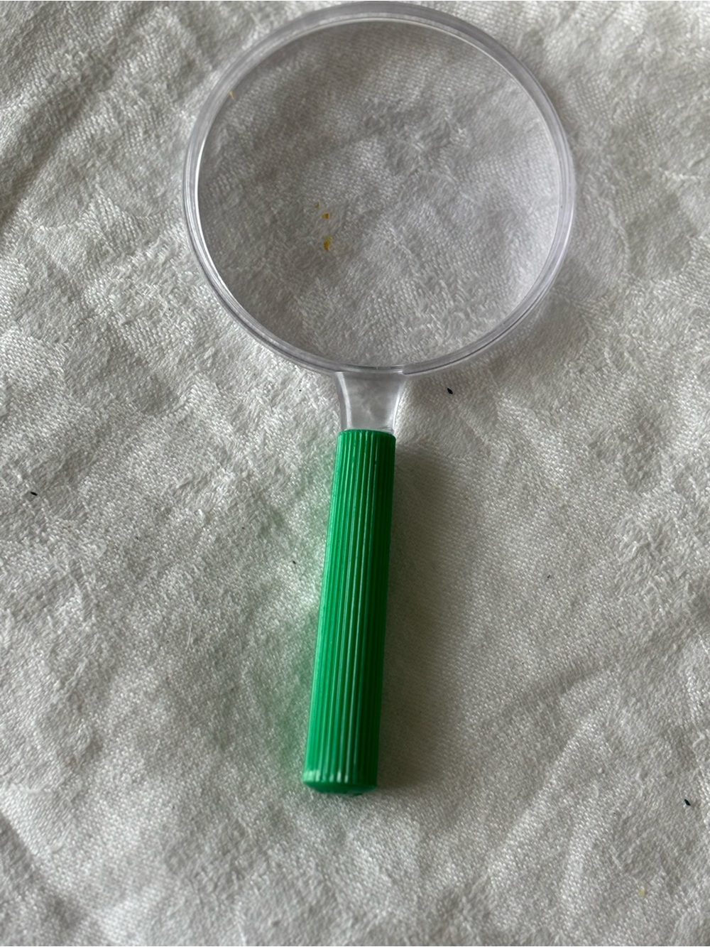 Green Handheld Magnifying Glass